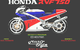 RVF Honda screenshot 3 for Atari ST